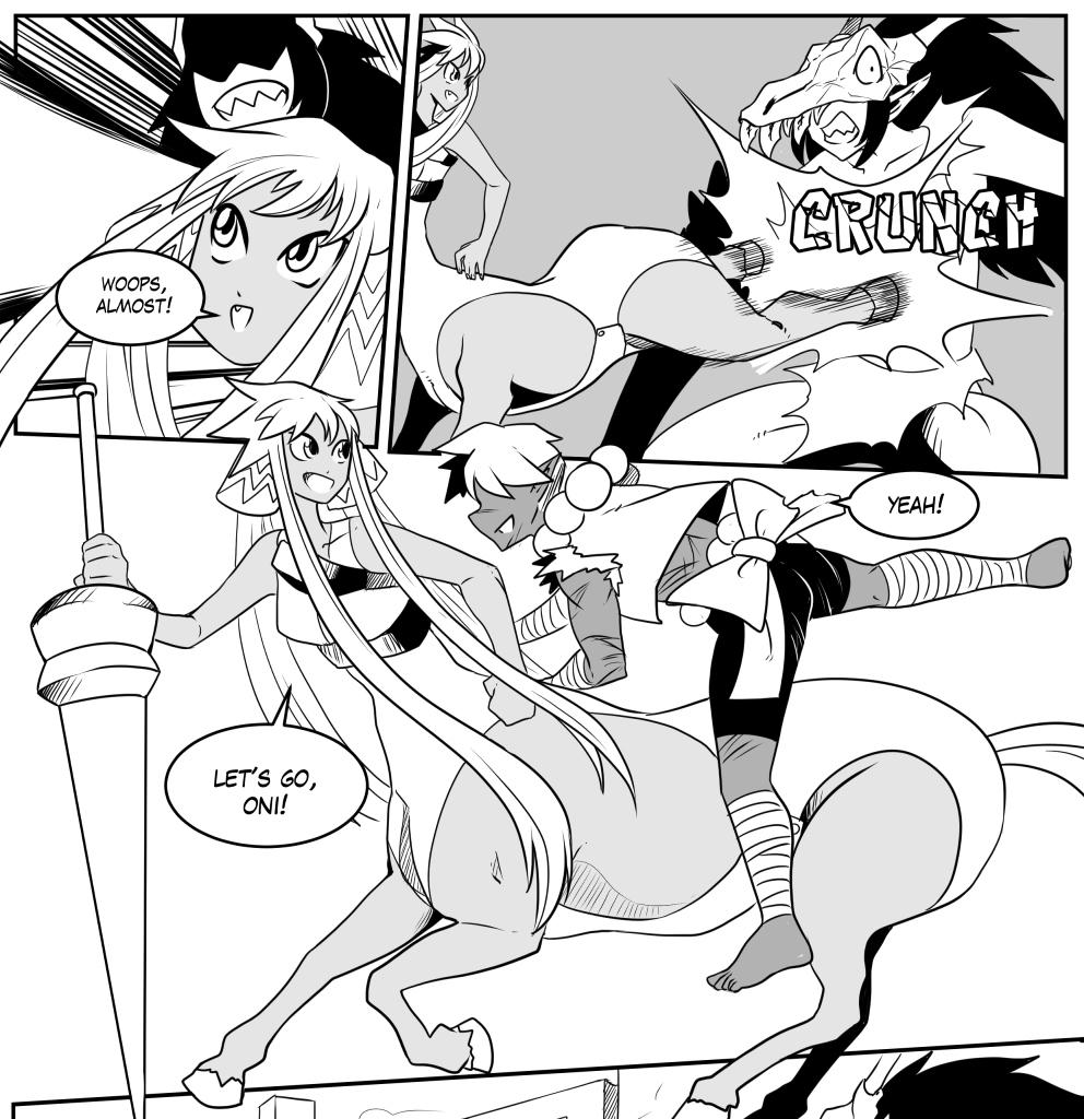 Monster girls on tour - Episode 192, Page 1: Page 192
